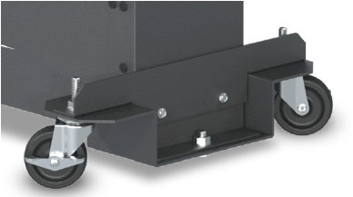 Heavy Duty Drop Down Wheels for LittleRed