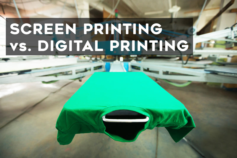 Screen vs Digital Printing: What Are the Advantages of Each?