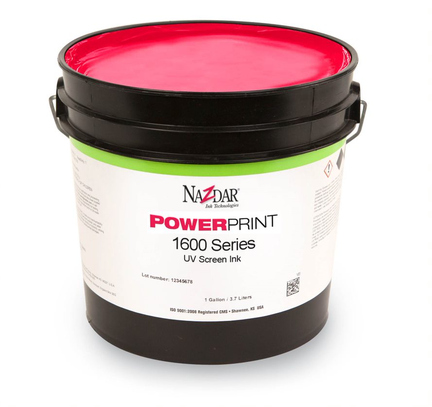Nazdar 1600 POWERPRINT UV Screen Ink - Halftone MTR Standard