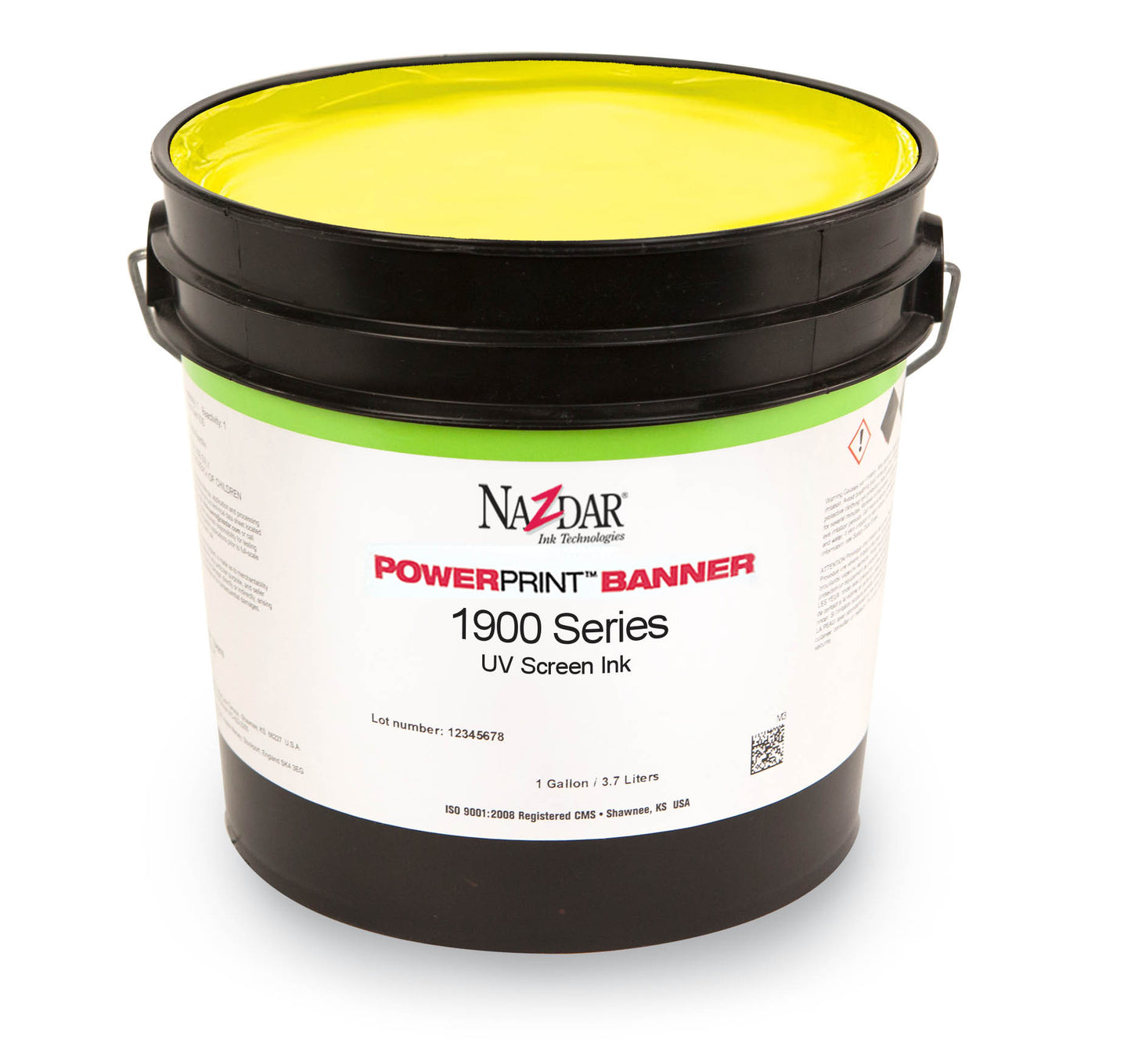 Nazdar 1900 POWERPRINT Banner UV Screen Ink - Standard Colors