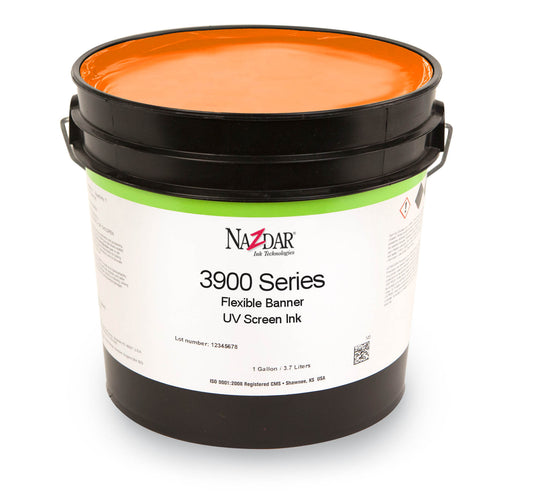 Nazdar 3900 UV Flexible Banner Screen Ink Halftone