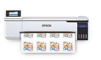 Epson SureColor F570 Pro 24" Desktop Sublimation Printer Bundle