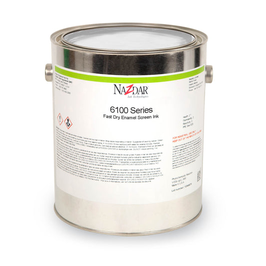Nazdar 6100 Fast Dry Enamel Screen Ink PMS Base Colors