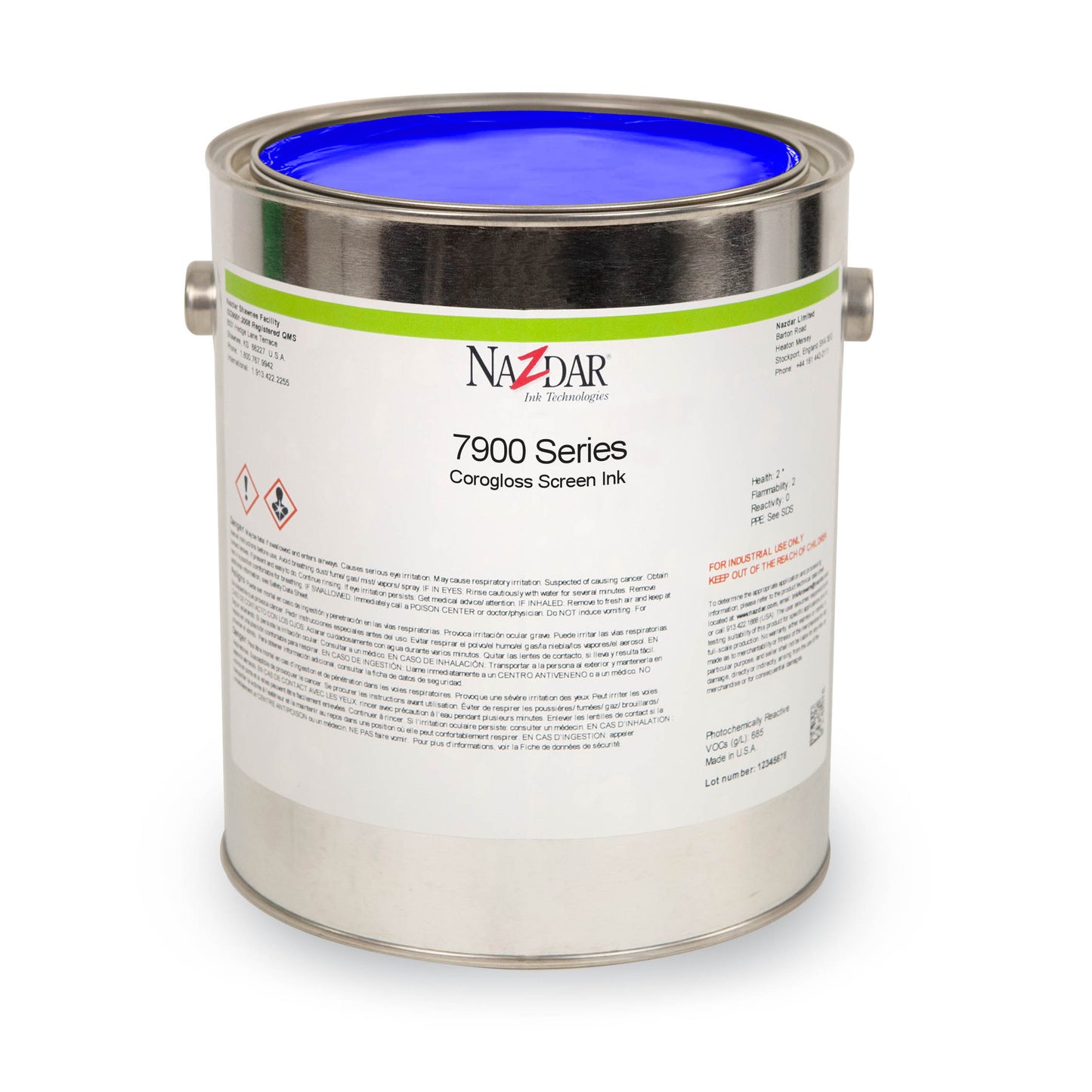 Nazdar 7900 Corogloss Screen Ink