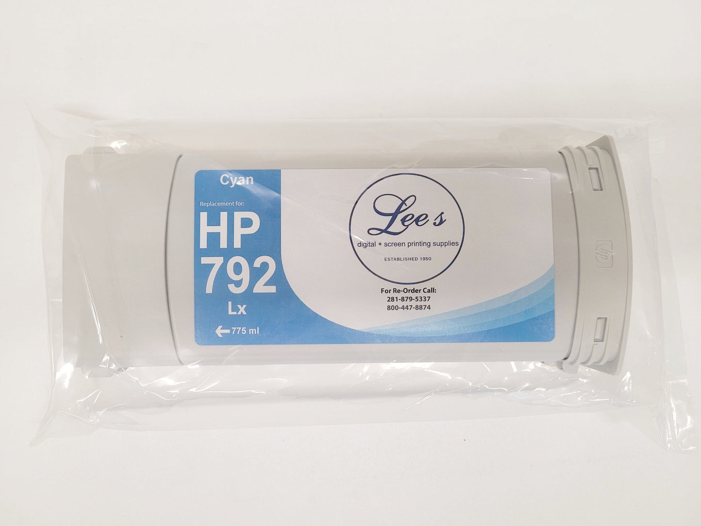 Replacement Cartridge for Hewlett Packard HP792 Latex CN70 775 ml