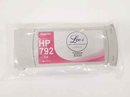 Replacement Cartridge for Hewlett Packard HP792 Latex CN70 775 ml