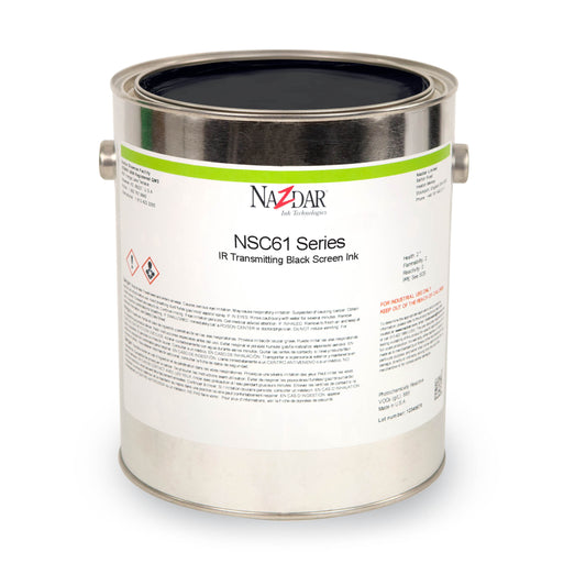 Nazdar NSC61 IR Transmitting Black Screen Ink
