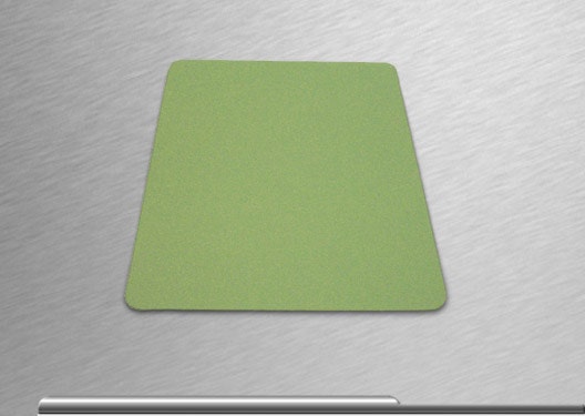 20" (19.5" actual) x 25 1/8' Green Heat Conductive Rubber