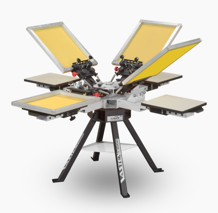 Vastex V-1000 Series V1-44 4 Station / 4 Color