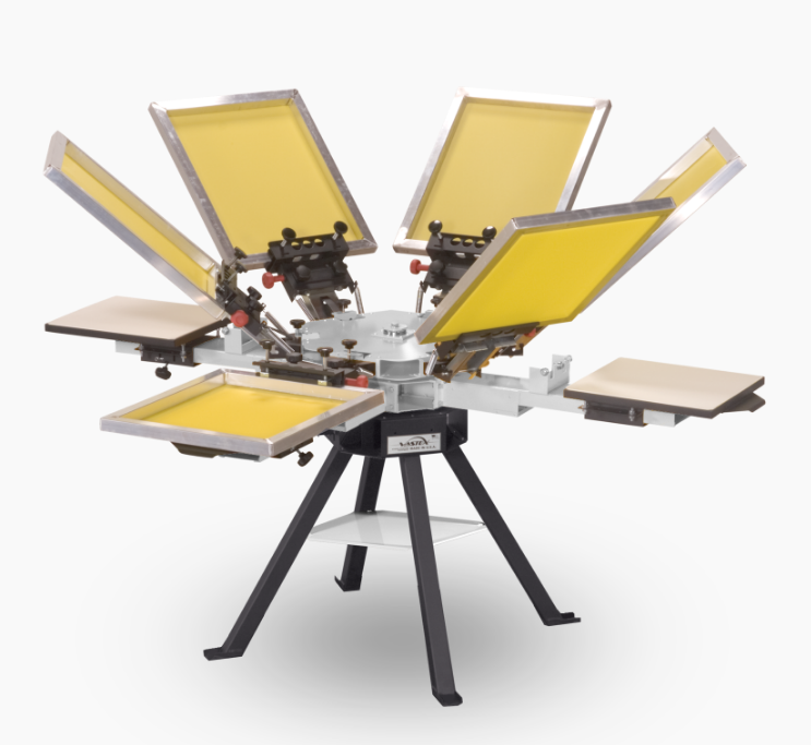 Vastex V-1000 Series V1-46 4 Station / 6 Color